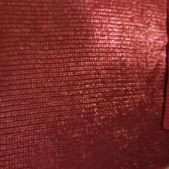 Nwot Kurt Geiger Pink Metallic Winter Scarf​​​​​​​​ - Picture 3 of 6